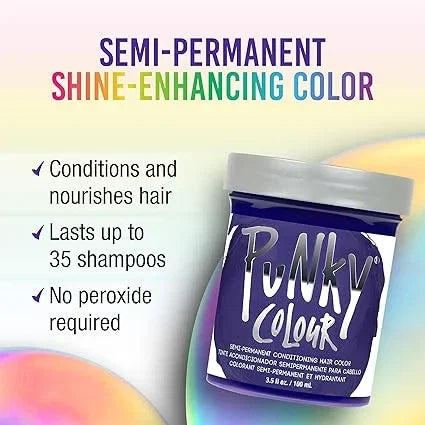 Punky Colour Semi-Permanent Conditioning Hair Color–Violet — CLIPRONS