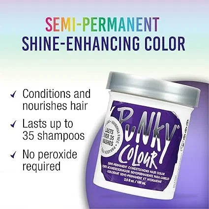 Punky Colour Semi-Permanent Conditioning Hair Color Plum — CLIPRONS