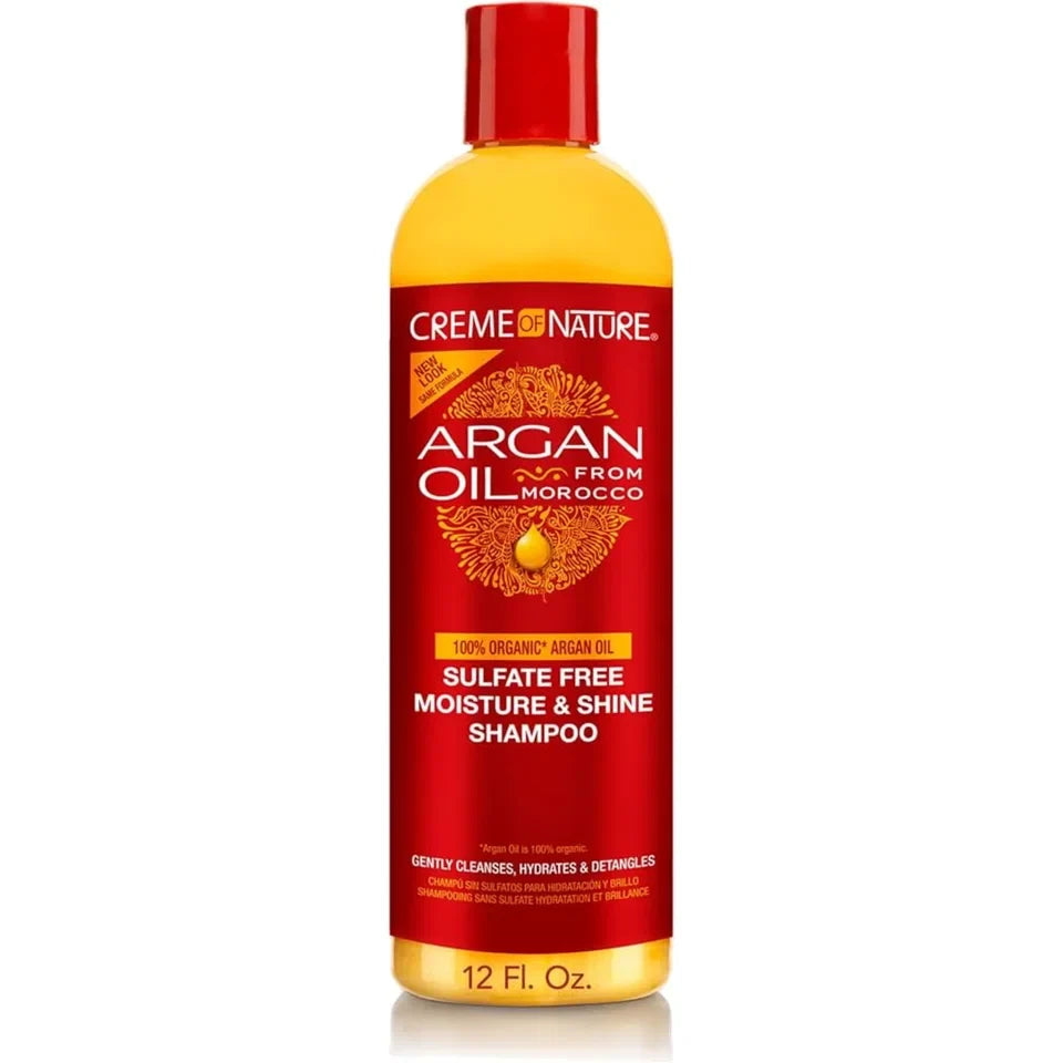 Creme of Nature Argan Oil Moisture and Shine Sulphate Free Hair Shampoo 354 ml — CLIPRONS