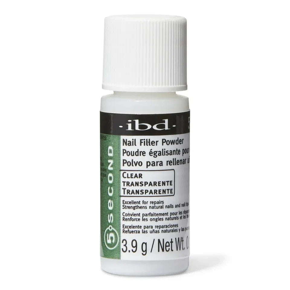 IBD 5 Second Nail Filler Powder Clear — CLIPRONS