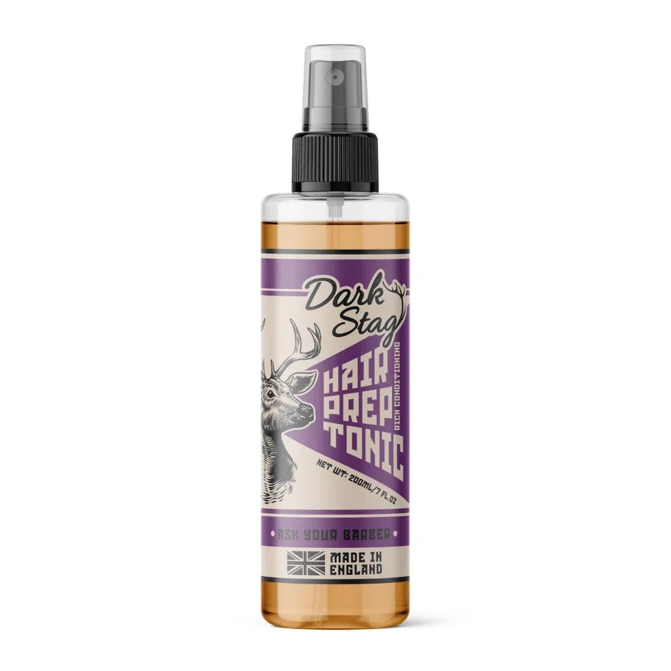 Dark Stag Hair Prep Tonic, Professional Product for Men, Conditions Hair, Enhances Hair, Sprayable Formula, 200ml — CLIPRONS