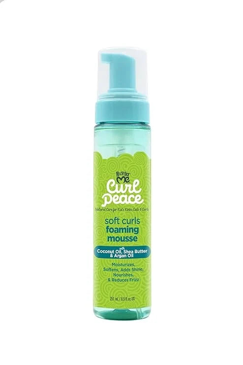 Just For Me Curl Peace Soft Curls Foaming Mousse, 8.5 oz (1 Pack) — CLIPRONS