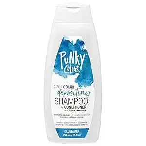 Punky 3-in-1 Color Depositing Shampoo-Conditioner Bluemania — CLIPRONS