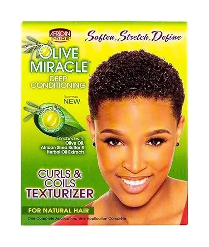 African Pride Olive Miracle Curls & Coils Texturizer — CLIPRONS
