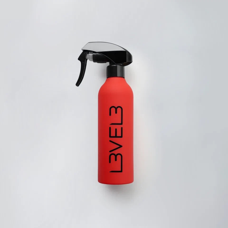 L3VEL3 Rubberized Spray Bottle Red — CLIPRONS