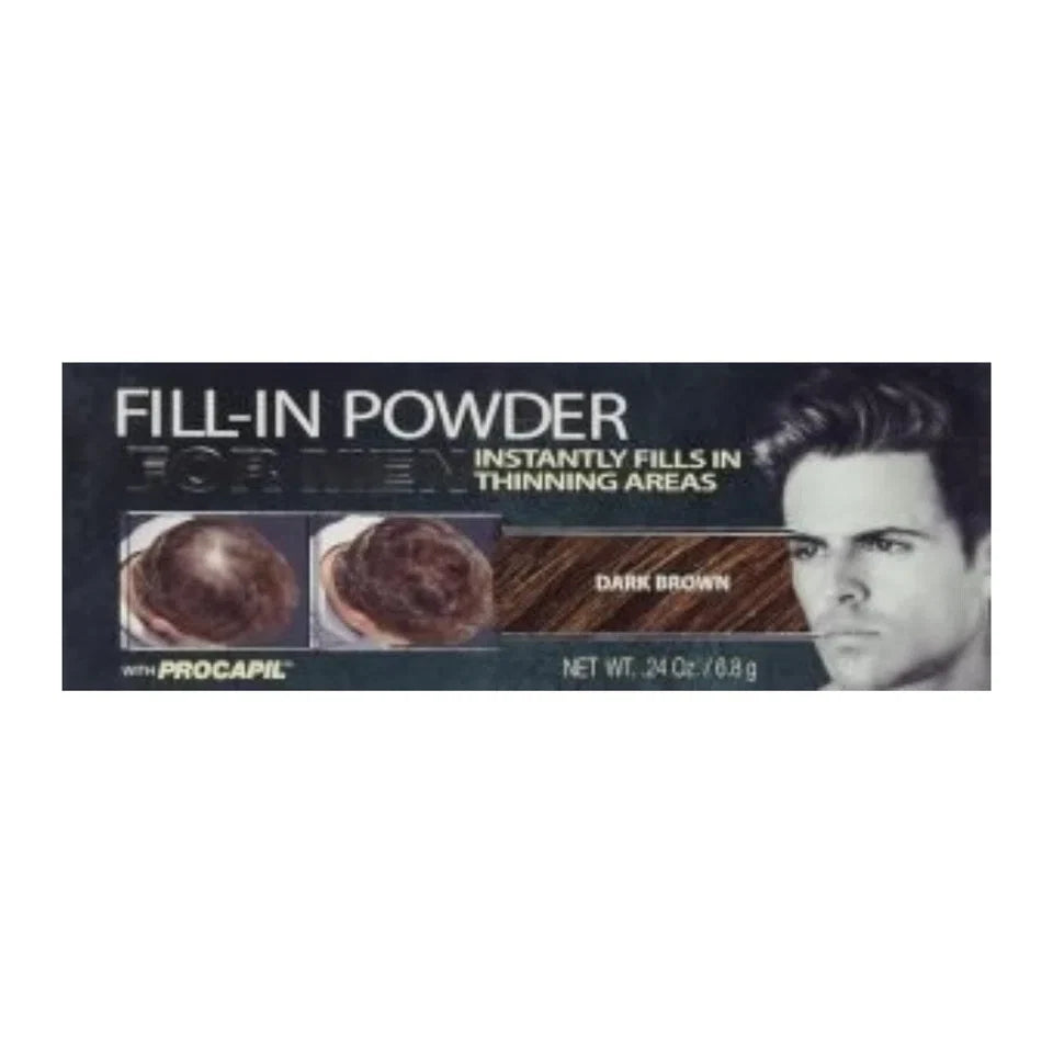 LISA RACHEL Cyg Fill in Powder Men, Dark Brown — CLIPRONS