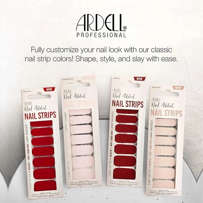Nail Addict Nail Strips Cafe Latte — CLIPRONS