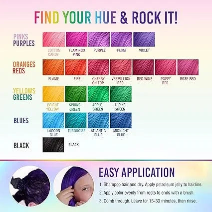 Punky Colour Semi-Permanent Conditioning Hair Color–Violet — CLIPRONS
