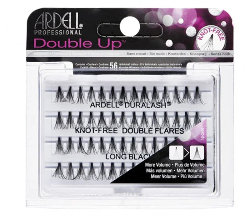 Ardell Double Up Knot Free Double Flares Long — CLIPRONS