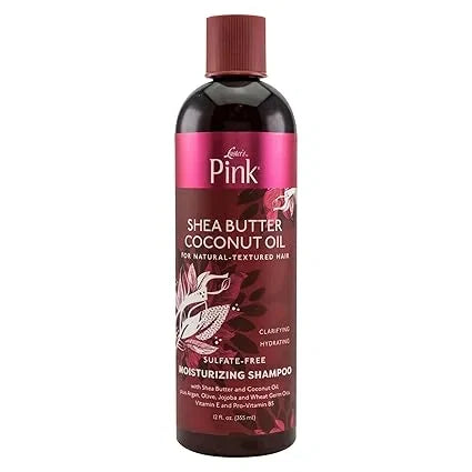 Luster's Pink Shea Butter Coconut Oil Sulfate Free Moisturizing Shampoo 12 oz — CLIPRONS