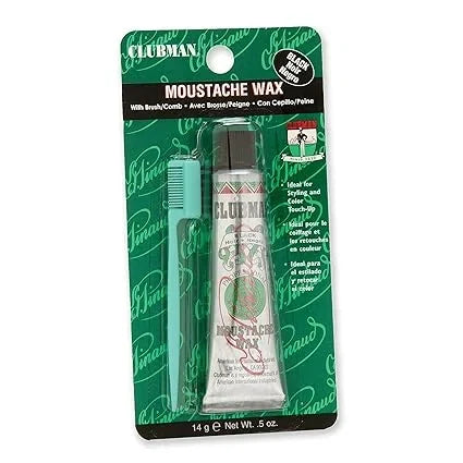 Clubman Moustache Wax Black — CLIPRONS