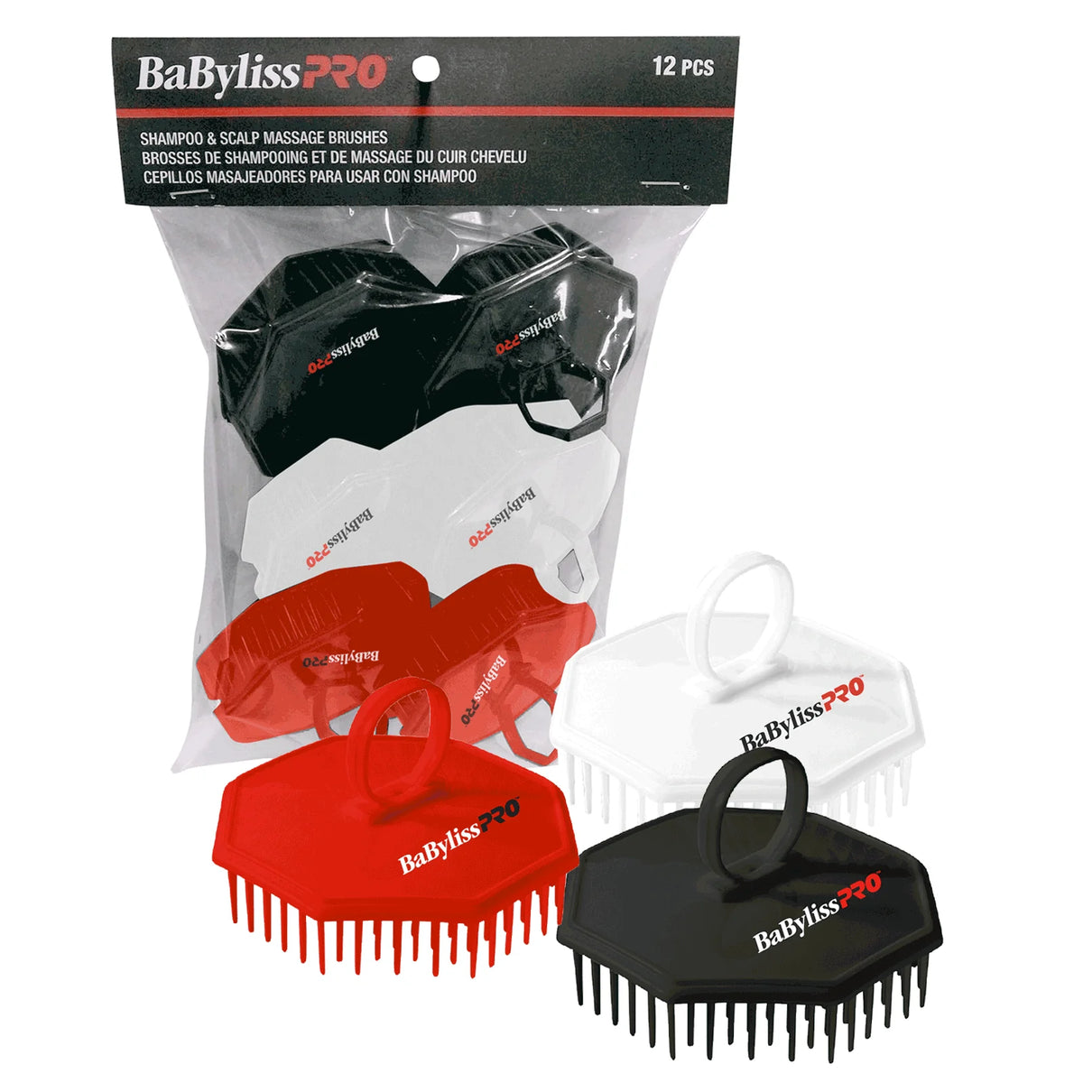 BaBylissPRO Shampoo Brushes (12 Pack) — CLIPRONS